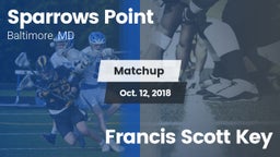 Matchup: Sparrows Point vs. Francis Scott Key 2018