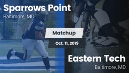 Matchup: Sparrows Point vs. Eastern Tech  2019