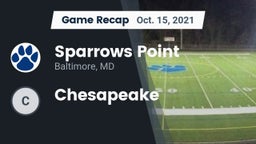 Recap: Sparrows Point  vs. Chesapeake 2021