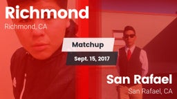 Matchup: Richmond vs. San Rafael  2017