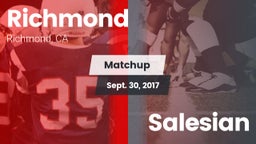 Matchup: Richmond vs. Salesian  2017