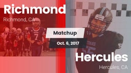 Matchup: Richmond vs. Hercules  2017