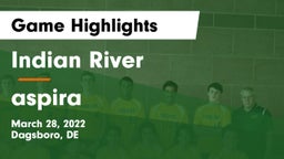 Indian River  vs aspira Game Highlights - March 28, 2022