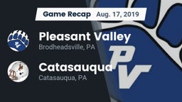 Recap: Pleasant Valley  vs. Catasauqua  2019