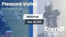 Matchup: Pleasant Valley vs. Dieruff  2019