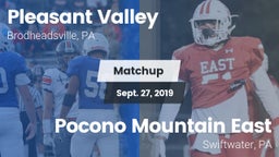 Matchup: Pleasant Valley vs. Pocono Mountain East  2019