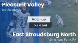 Matchup: Pleasant Valley vs. East Stroudsburg North  2019