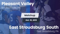 Matchup: Pleasant Valley vs. East Stroudsburg  South 2019