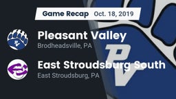 Recap: Pleasant Valley  vs. East Stroudsburg  South 2019