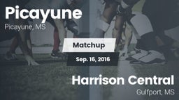 Matchup: Picayune vs. Harrison Central  2016