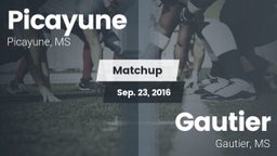 Matchup: Picayune vs. Gautier  2016
