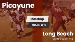 Matchup: Picayune vs. Long Beach  2016