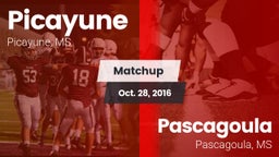 Matchup: Picayune vs. Pascagoula  2016