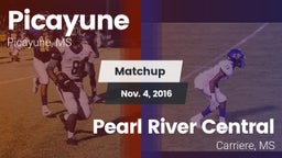 Matchup: Picayune vs. Pearl River Central  2016
