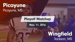 Matchup: Picayune vs. Wingfield  2016