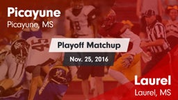 Matchup: Picayune vs. Laurel  2016