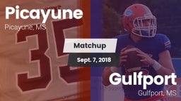 Matchup: Picayune vs. Gulfport  2018