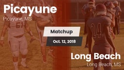 Matchup: Picayune vs. Long Beach  2018