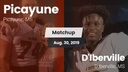 Matchup: Picayune vs. D'Iberville  2019