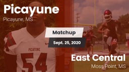 Matchup: Picayune vs. East Central  2020