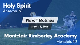 Matchup: Holy Spirit High vs. Montclair Kimberley Academy 2016