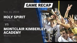 Recap: Holy Spirit  vs. Montclair Kimberley Academy 2016