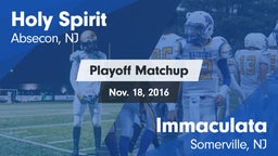 Matchup: Holy Spirit High vs. Immaculata  2016