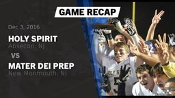 Recap: Holy Spirit  vs. Mater Dei Prep 2016