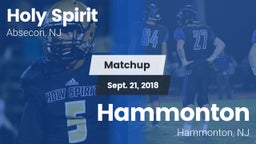 Matchup: Holy Spirit High vs. Hammonton  2018