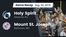 Recap: Holy Spirit  vs. Mount St. Joseph  2019