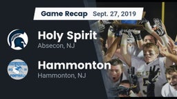 Recap: Holy Spirit  vs. Hammonton  2019