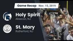 Recap: Holy Spirit  vs. St. Mary  2019