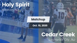 Matchup: Holy Spirit High vs. Cedar Creek  2020