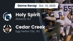 Recap: Holy Spirit  vs. Cedar Creek  2020