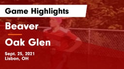 Beaver  vs Oak Glen Game Highlights - Sept. 25, 2021