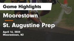 Moorestown  vs St. Augustine Prep  Game Highlights - April 16, 2024