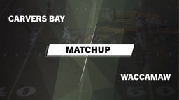 Matchup: Carvers Bay vs. Waccamaw  2016