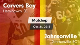 Matchup: Carvers Bay vs. Johnsonville  2016