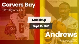 Matchup: Carvers Bay vs. Andrews  2017