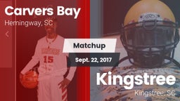 Matchup: Carvers Bay vs. Kingstree  2017