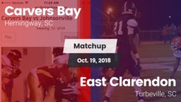 Matchup: Carvers Bay vs. East Clarendon  2018