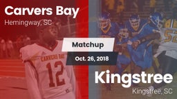 Matchup: Carvers Bay vs. Kingstree  2018