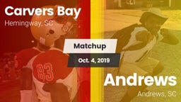 Matchup: Carvers Bay vs. Andrews  2019
