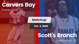 Matchup: Carvers Bay vs. Scott's Branch  2020