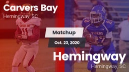 Matchup: Carvers Bay vs. Hemingway  2020
