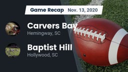 Recap: Carvers Bay  vs. Baptist Hill  2020