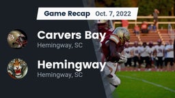 Recap: Carvers Bay  vs. Hemingway  2022