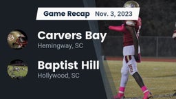 Recap: Carvers Bay  vs. Baptist Hill  2023