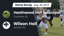 Recap: Heathwood Hall Episcopal  vs. Wilson Hall  2019