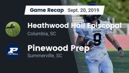 Recap: Heathwood Hall Episcopal  vs. Pinewood Prep  2019